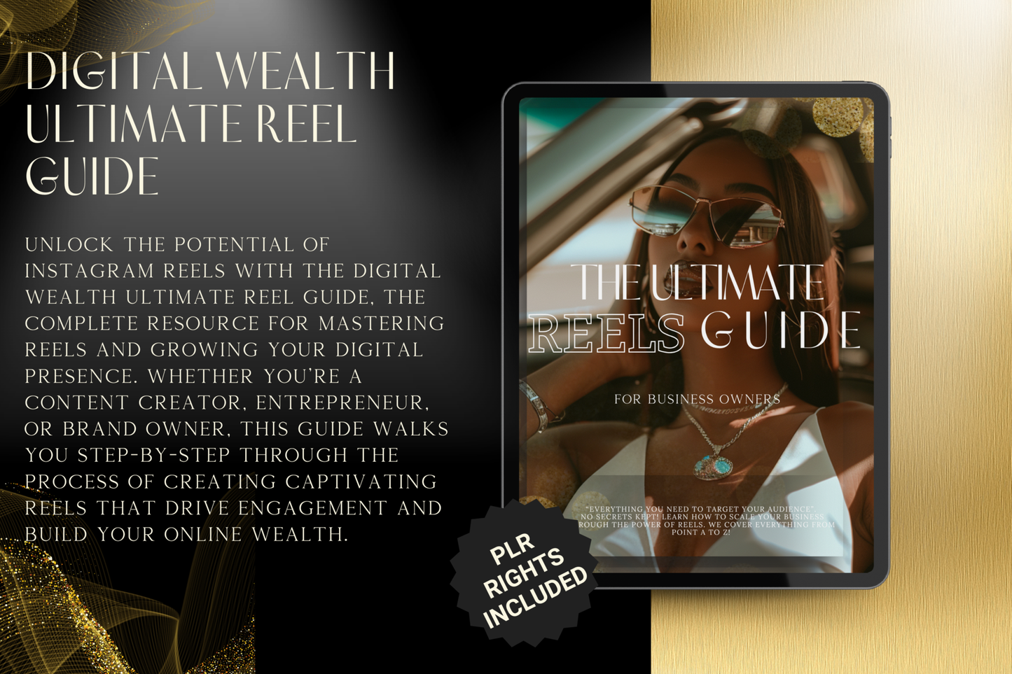 Digital Wealth Ultimate Reel Guide: Master Instagram Reels and Grow Your Digital Presence