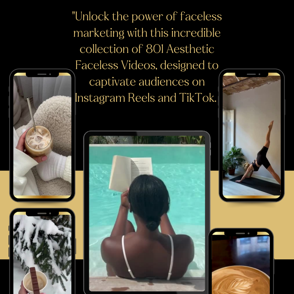 1651 Aesthetic Faceless Videos – The Ultimate Content Creation Resource for Instagram Reels & TikTok