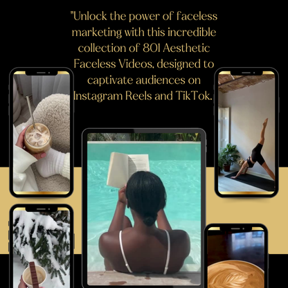 1651 Aesthetic Faceless Videos – The Ultimate Content Creation Resource for Instagram Reels & TikTok