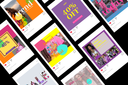 144 Fashion Instagram Templates – Elevate Your Brand’s Style